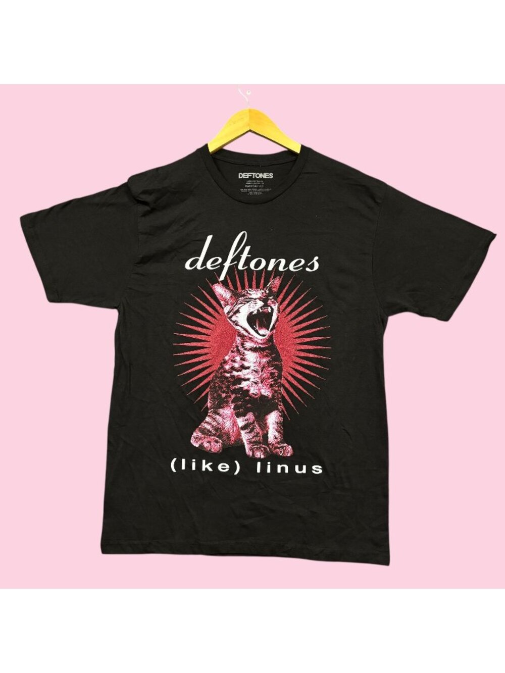 Deftones (Like) Linus Album Cover Nu Metal Band Tee L